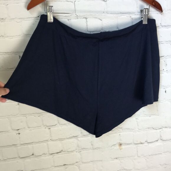 NEW SKIMS Modal SUPER SOFT Sleep Shorts NAVY Blue Pajama Lounge Large - Picture 8 of 8